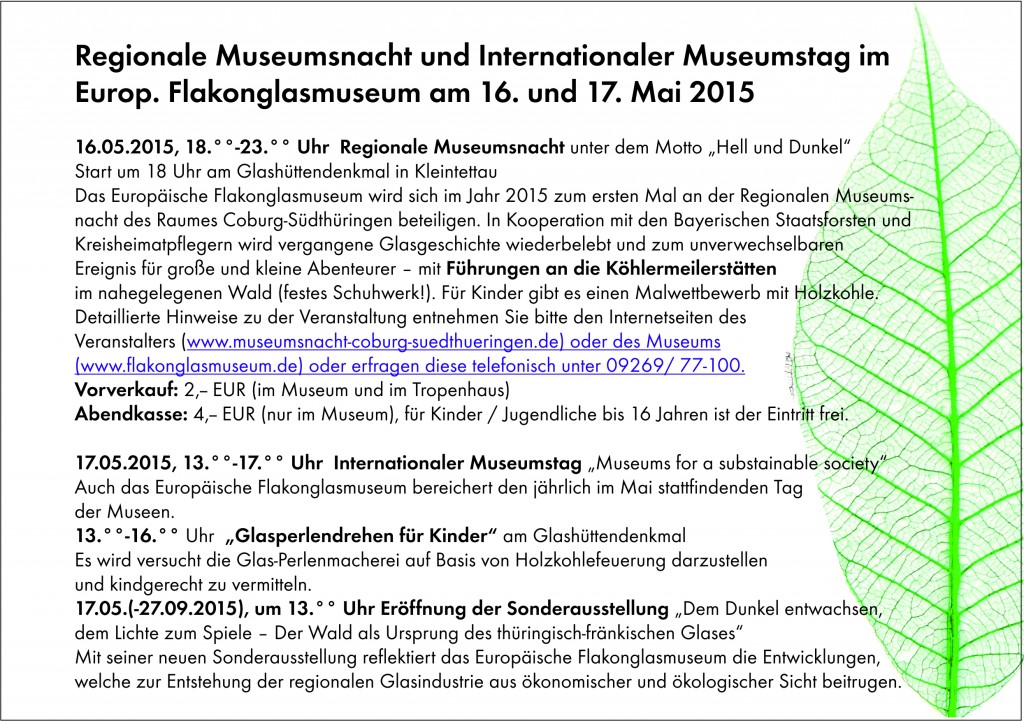 Museumsnacht & Internationaler Museumstag